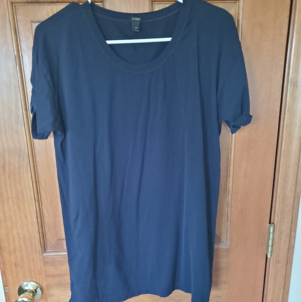 Navy JCrew Top